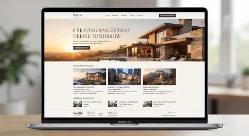Illustrative next revision of a website mockup